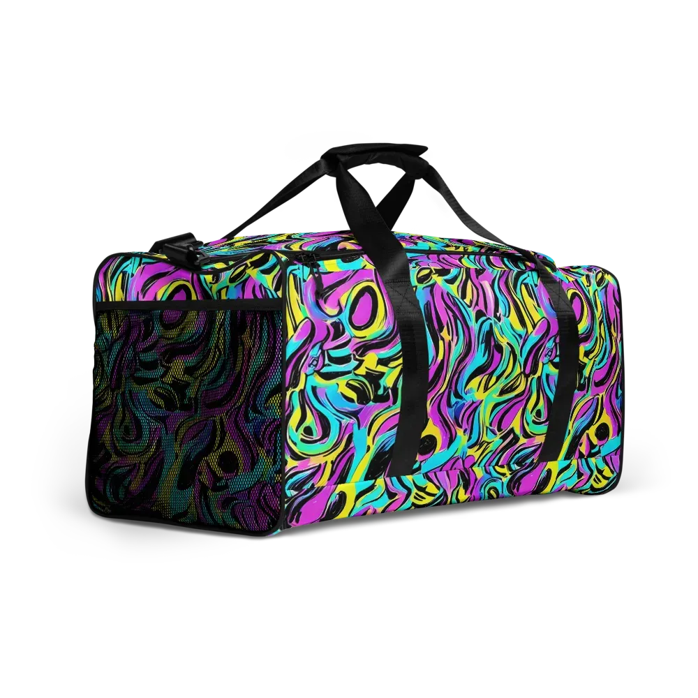 Plasma Twist on Duffle Bag — Right Front