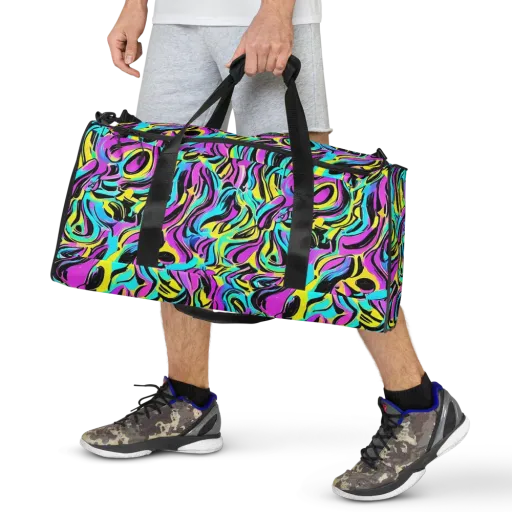 Plasma Twist on a Duffle Bag