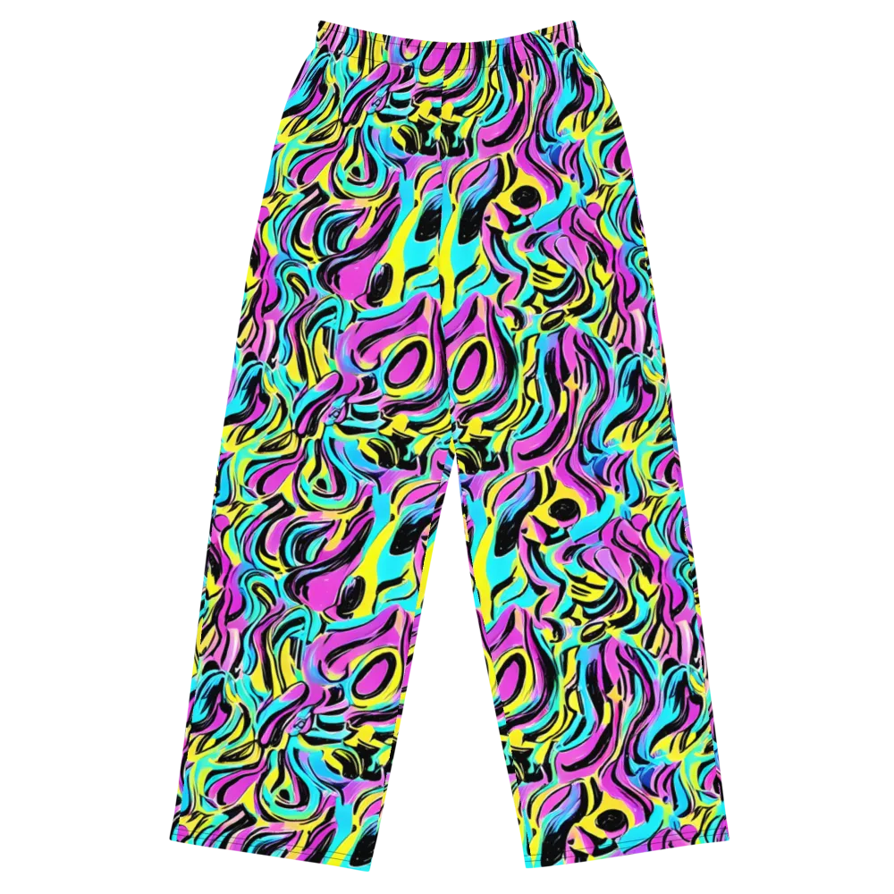 Plasma Twist on Wide-Leg Pants — Front