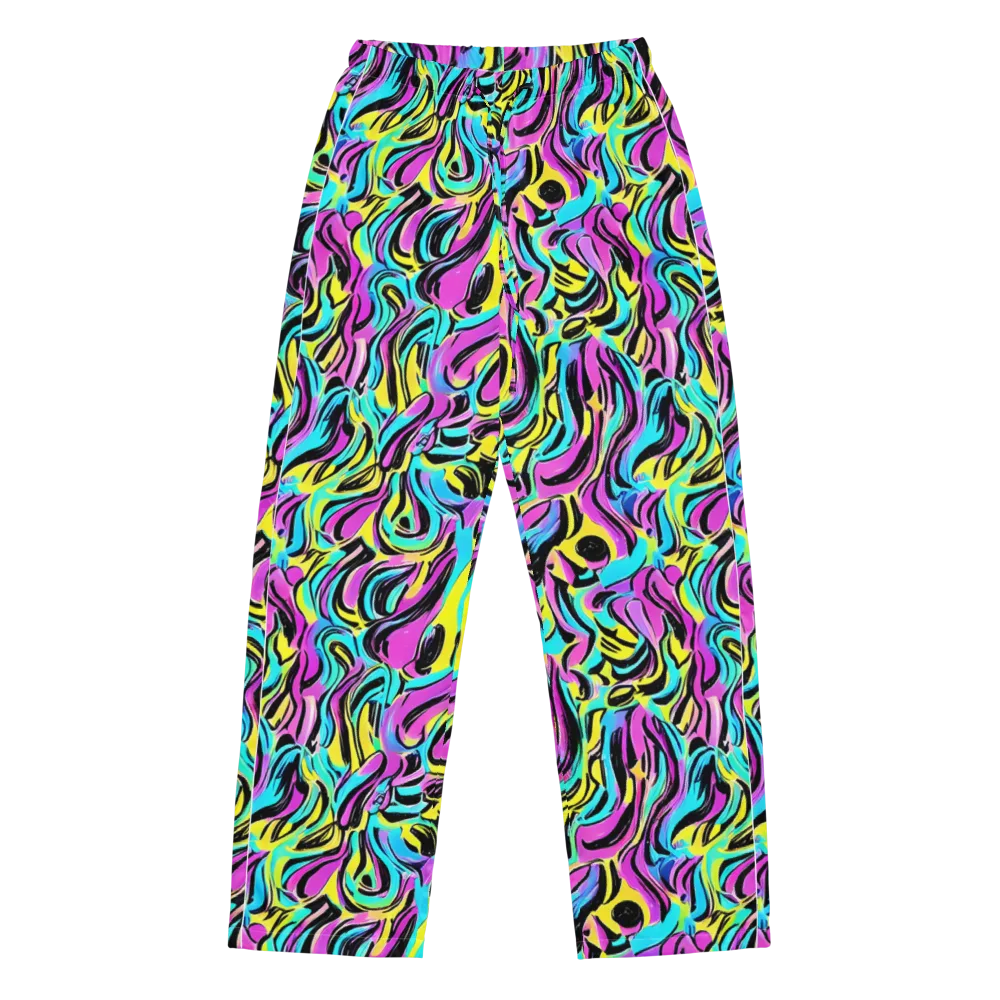 Plasma Twist on Women's Pajama Pants — Front