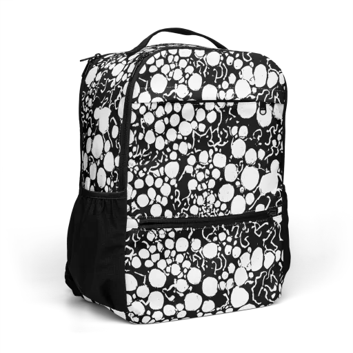 Ink Bubble Riot on a Utility Backpack