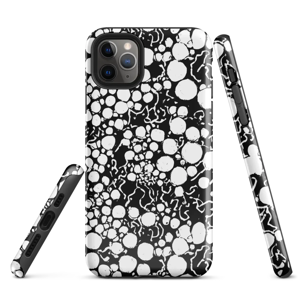Ink Bubble Riot on Tough Case for iPhone® — Front