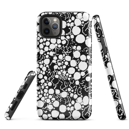 Ink Bubble Riot on a Tough Case for iPhone®