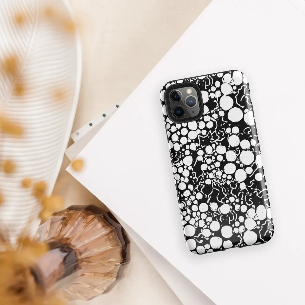 Ink Bubble Riot on Tough Case for iPhone® — Front