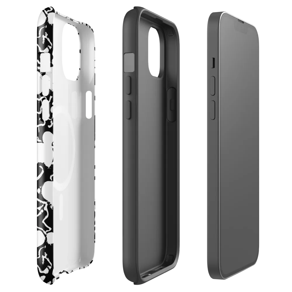 Ink Bubble Riot on MagSafe Tough Case for iPhone® — Front