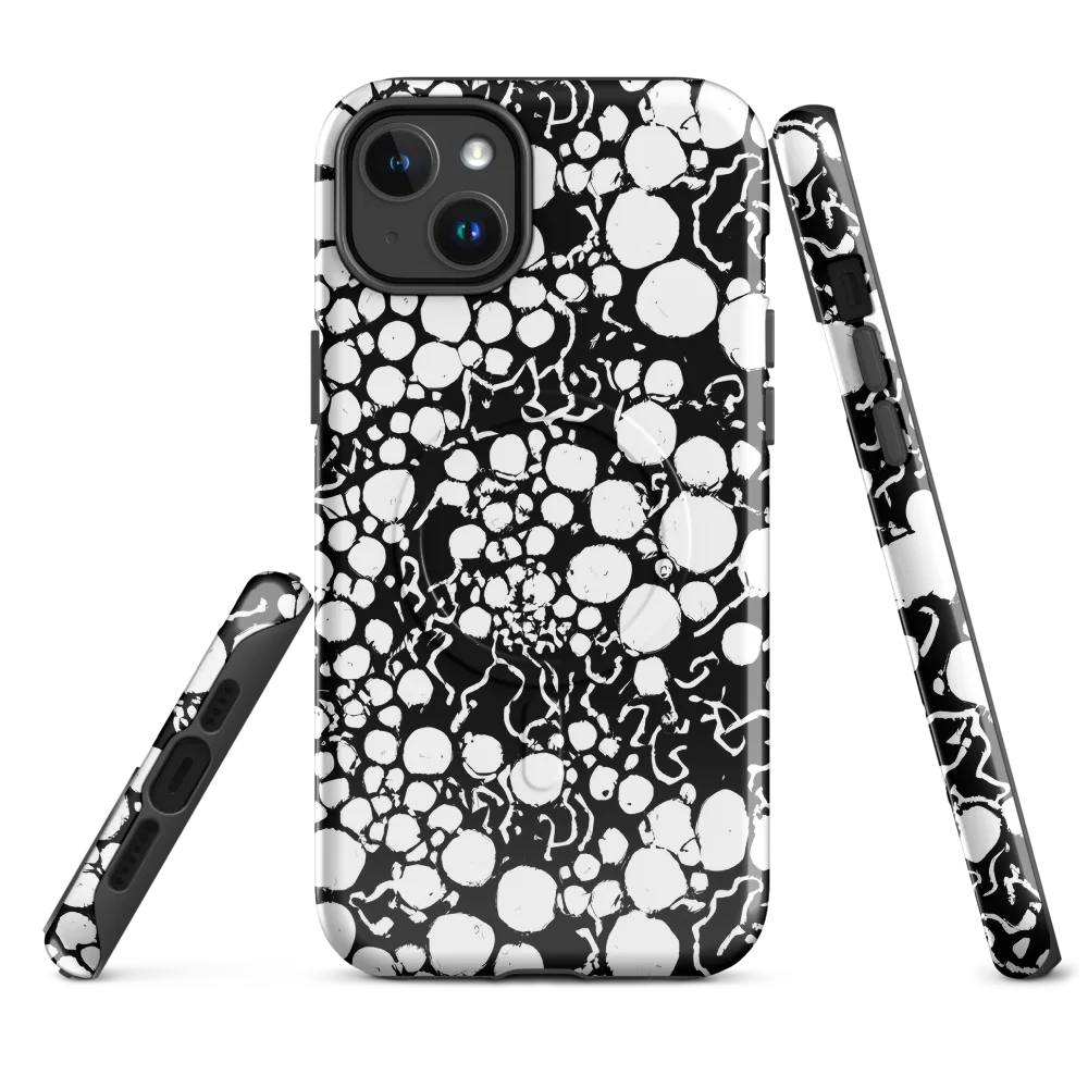Ink Bubble Riot on MagSafe Tough Case for iPhone® — Front