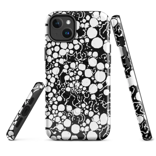 Ink Bubble Riot on a MagSafe Tough Case for iPhone®