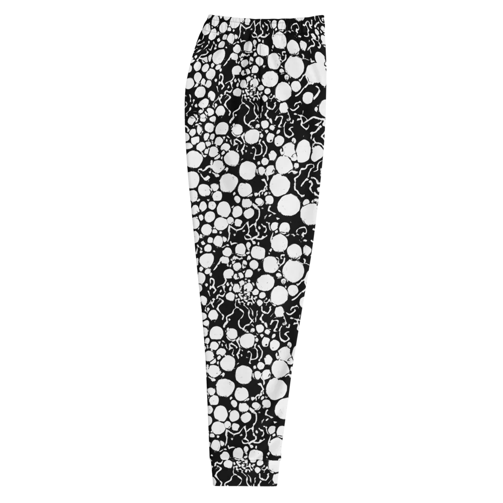 Ink Bubble Riot on Men's Joggers — Right