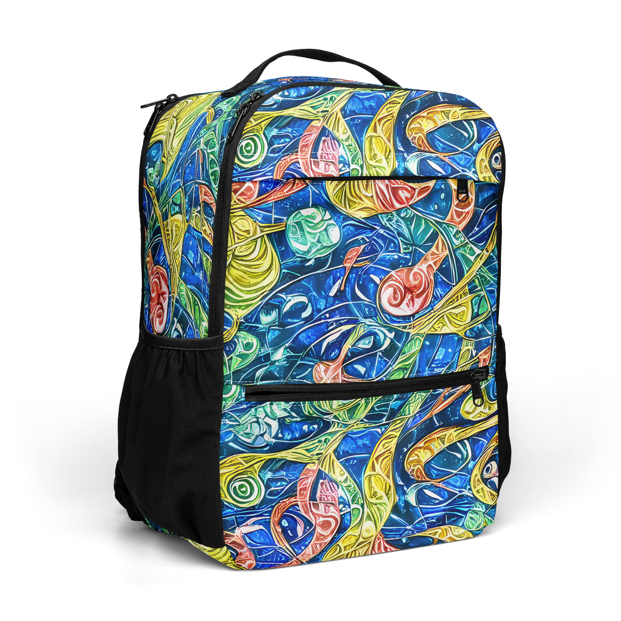 Sonic Tide on Utility Backpack — Right Front