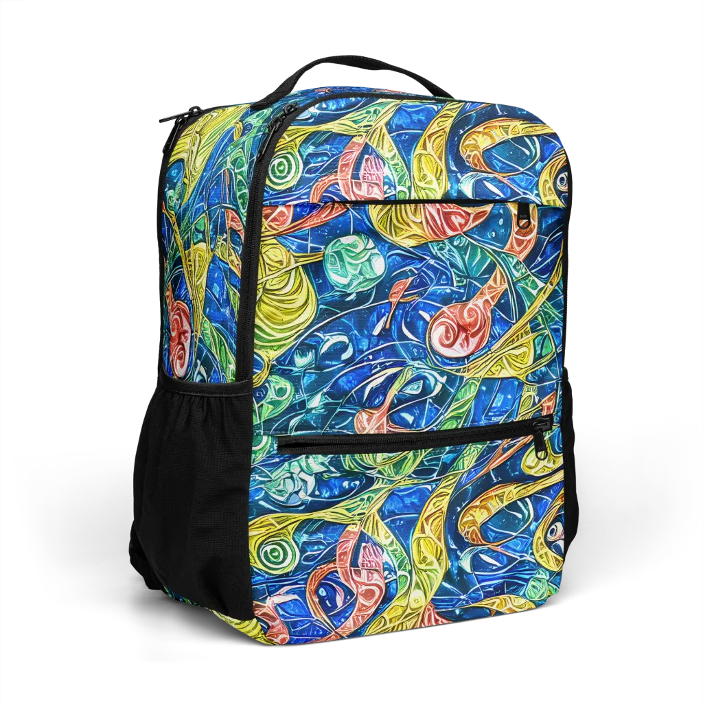 Sonic Tide on Utility Backpack — Right Front