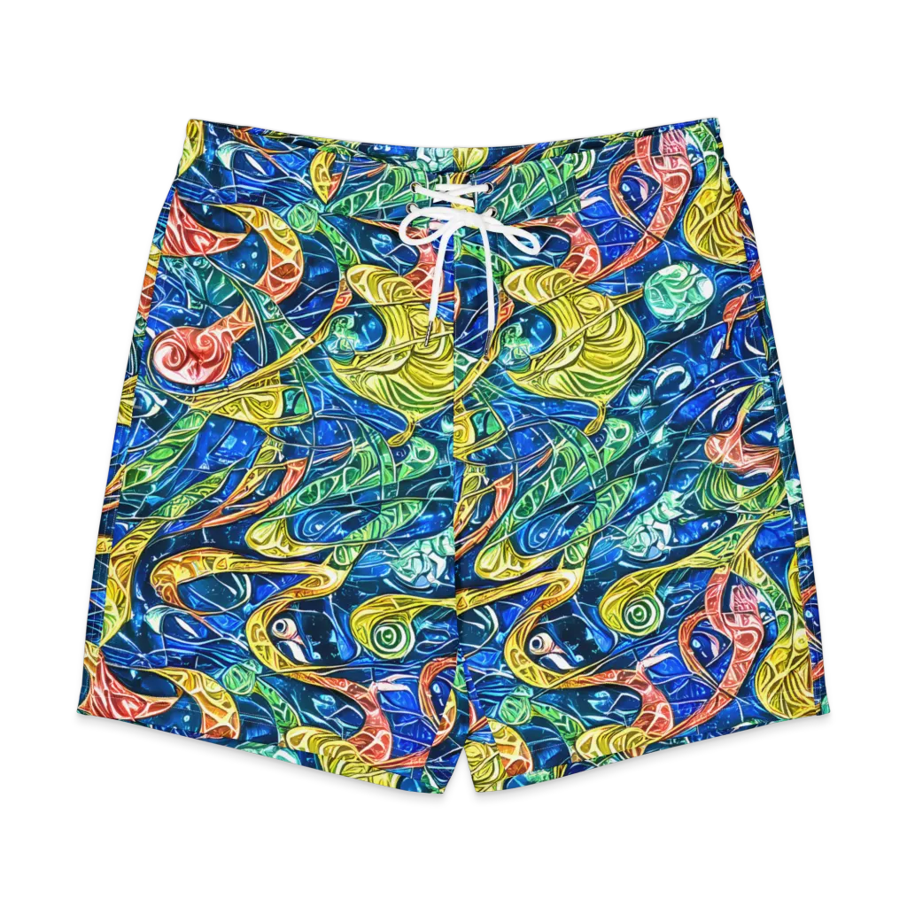 Sonic Tide on Men's Board Shorts — Front