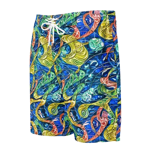 Sonic Tide on a Men's Board Shorts