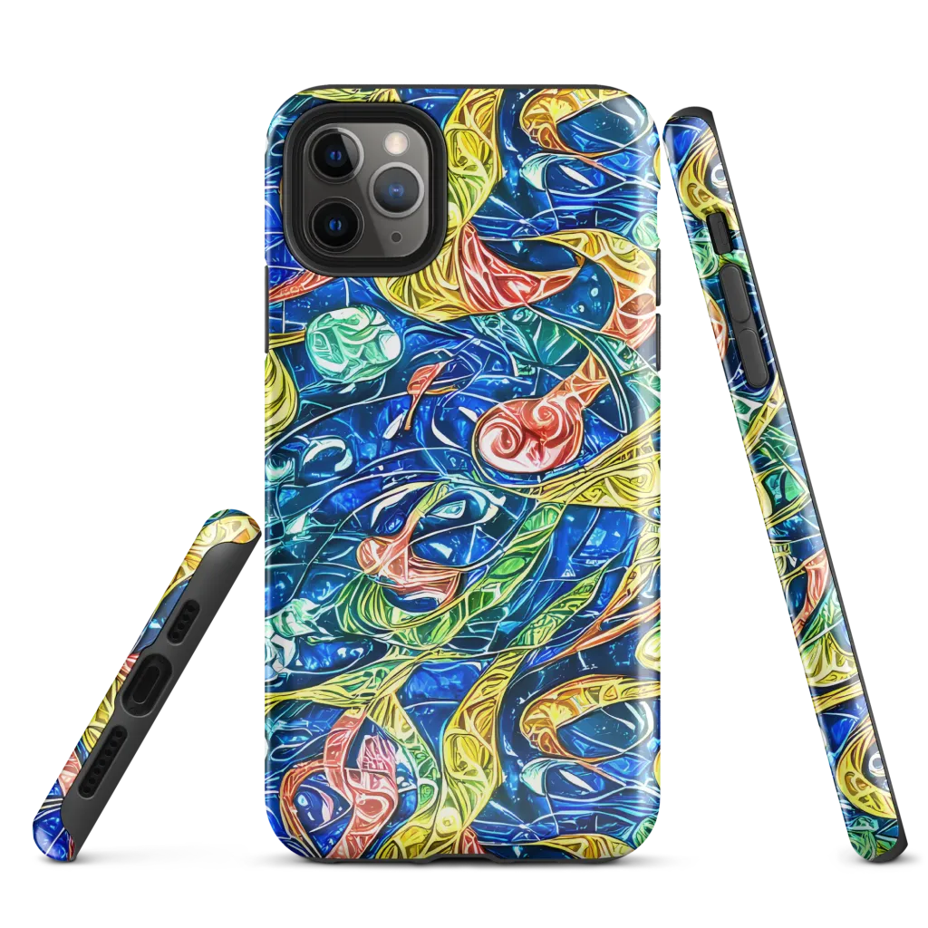 Sonic Tide on Tough Case for iPhone® — Front
