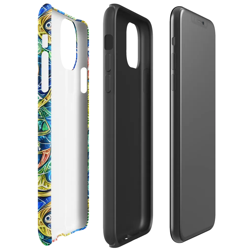 Sonic Tide on Tough Case for iPhone® — Right