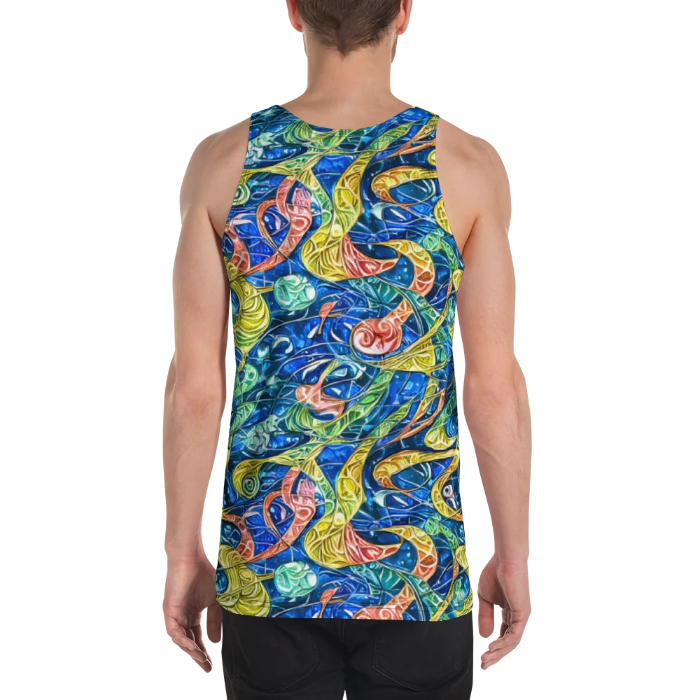 Sonic Tide on Men's Tank Top — Back