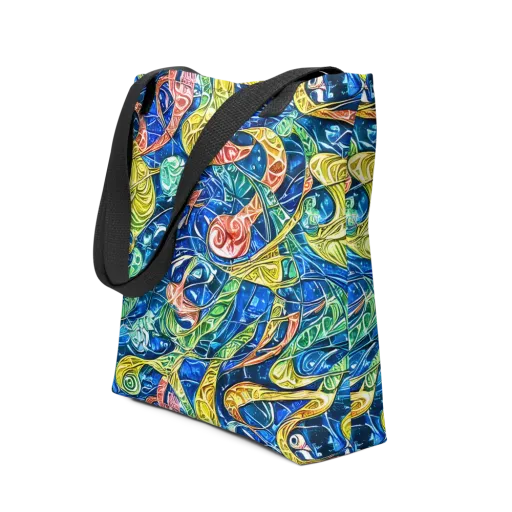 Sonic Tide on a Tote Bag