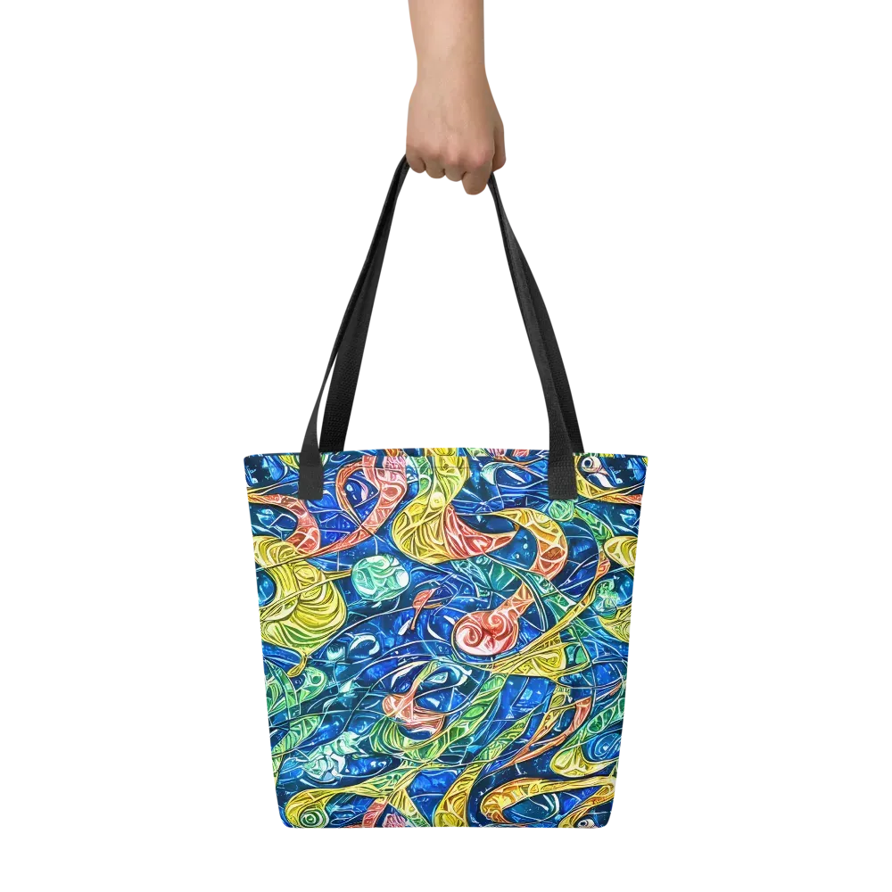 Sonic Tide on Tote Bag — Front