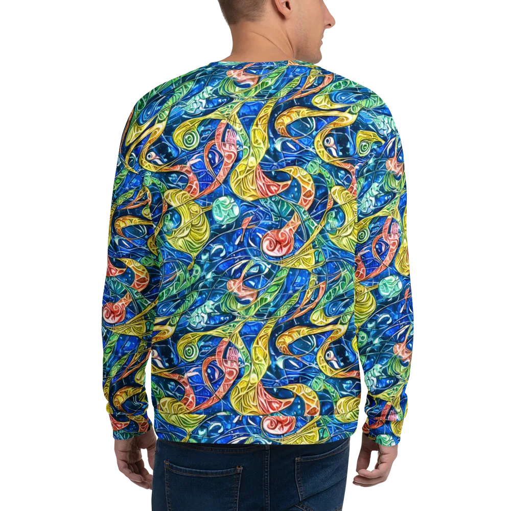 Sonic Tide on Sweatshirt — Back