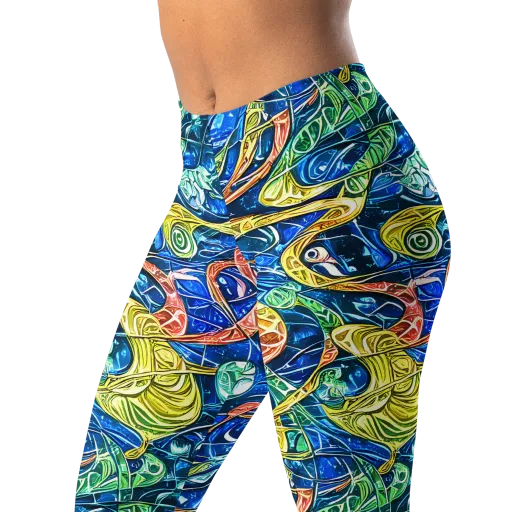 Sonic Tide on a Leggings