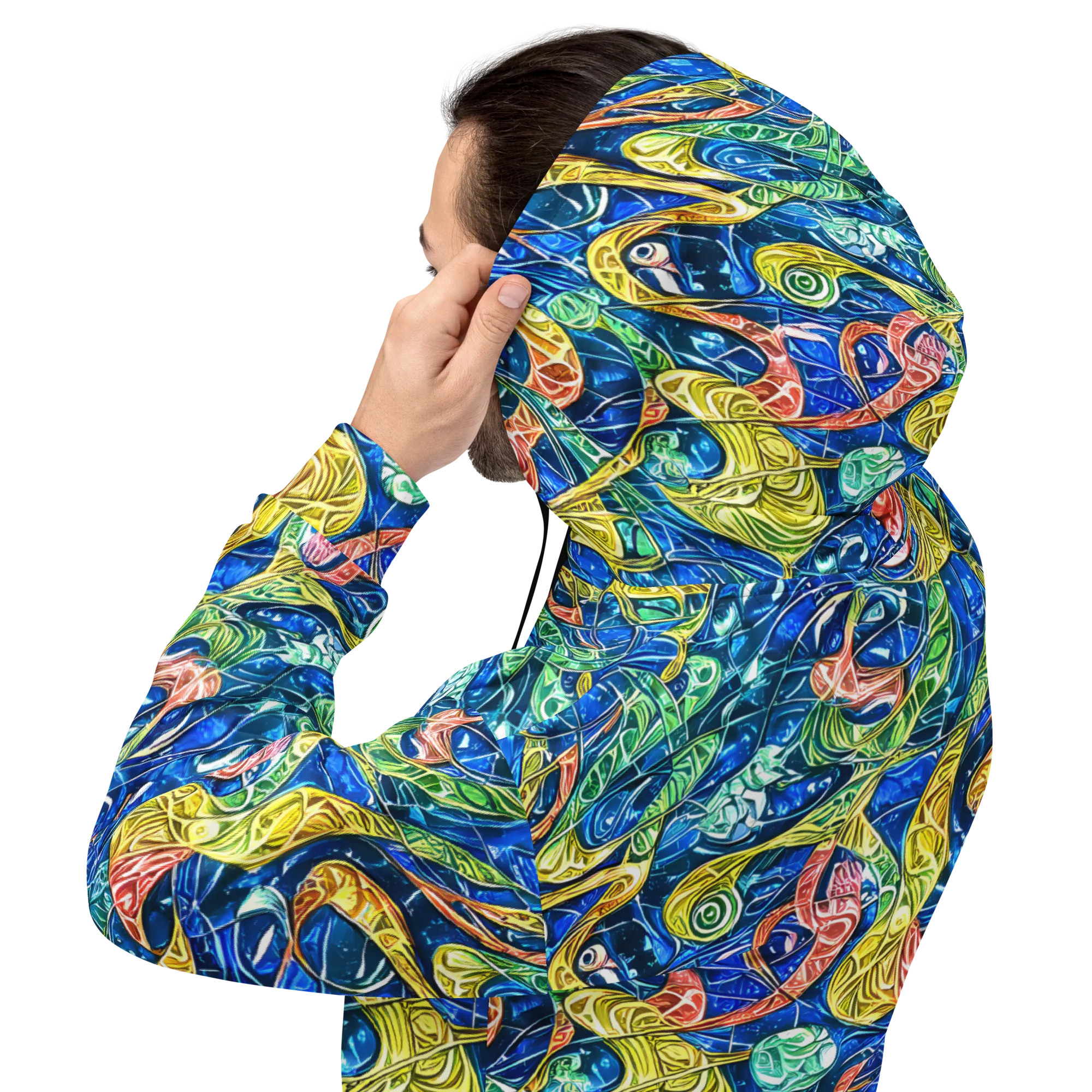 Sonic Tide on Hoodie — Back