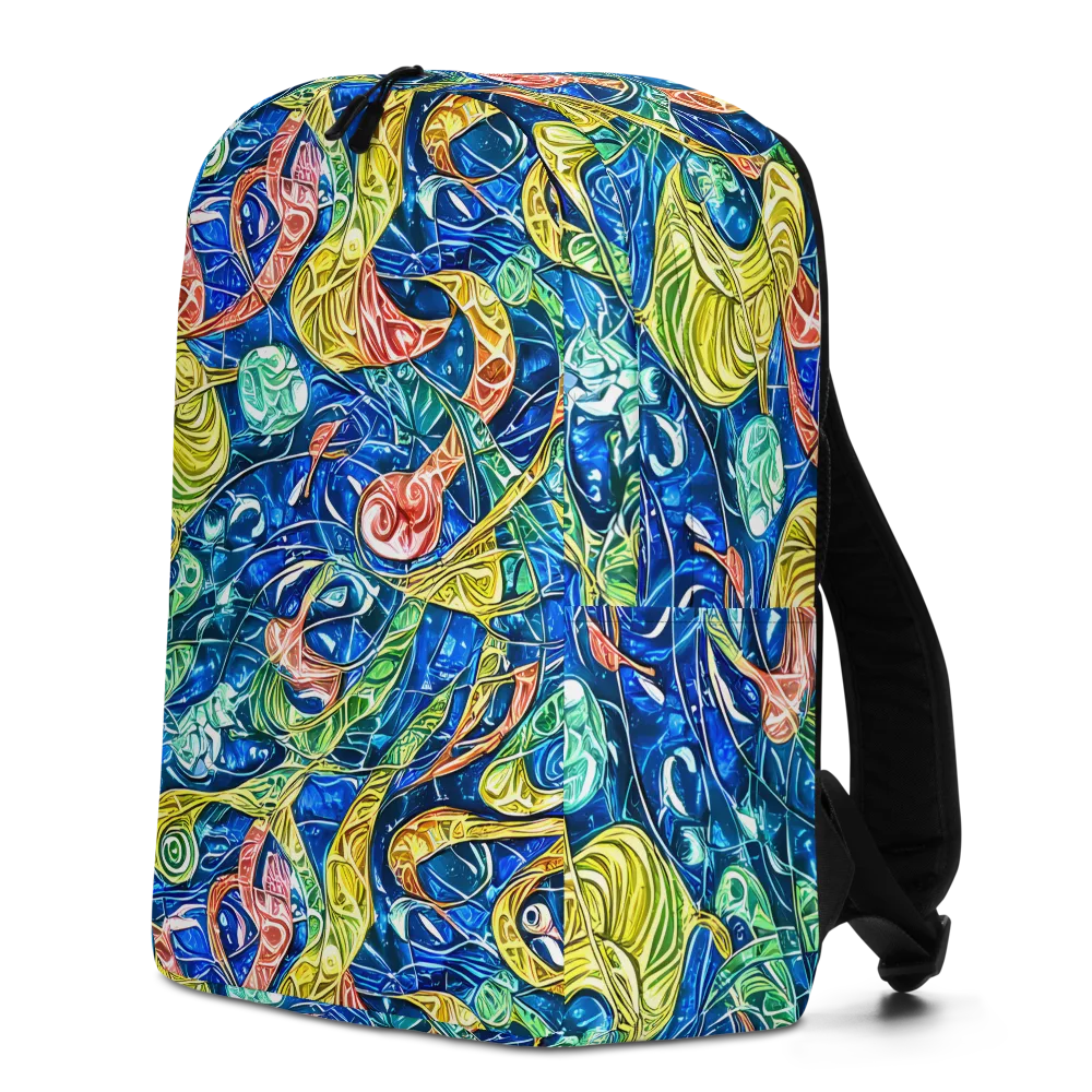 Sonic Tide on Minimalist Backpack — Left