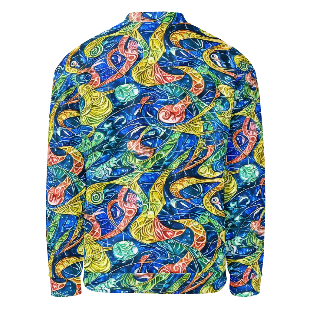 Sonic Tide on Bomber Jacket — Back