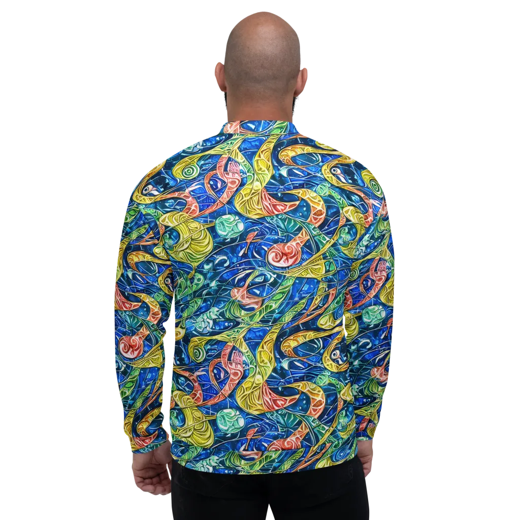 Sonic Tide on Bomber Jacket — Back