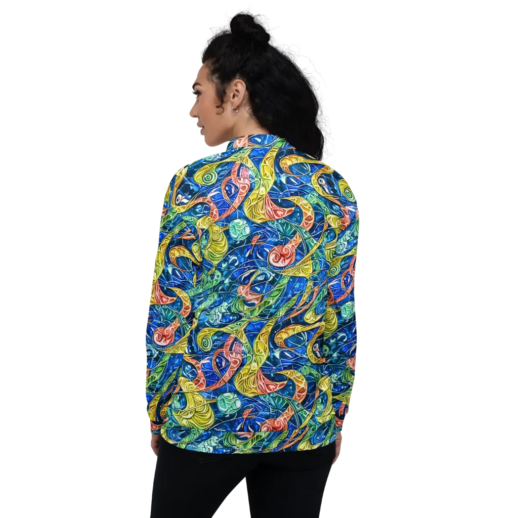 Sonic Tide on Bomber Jacket — Back