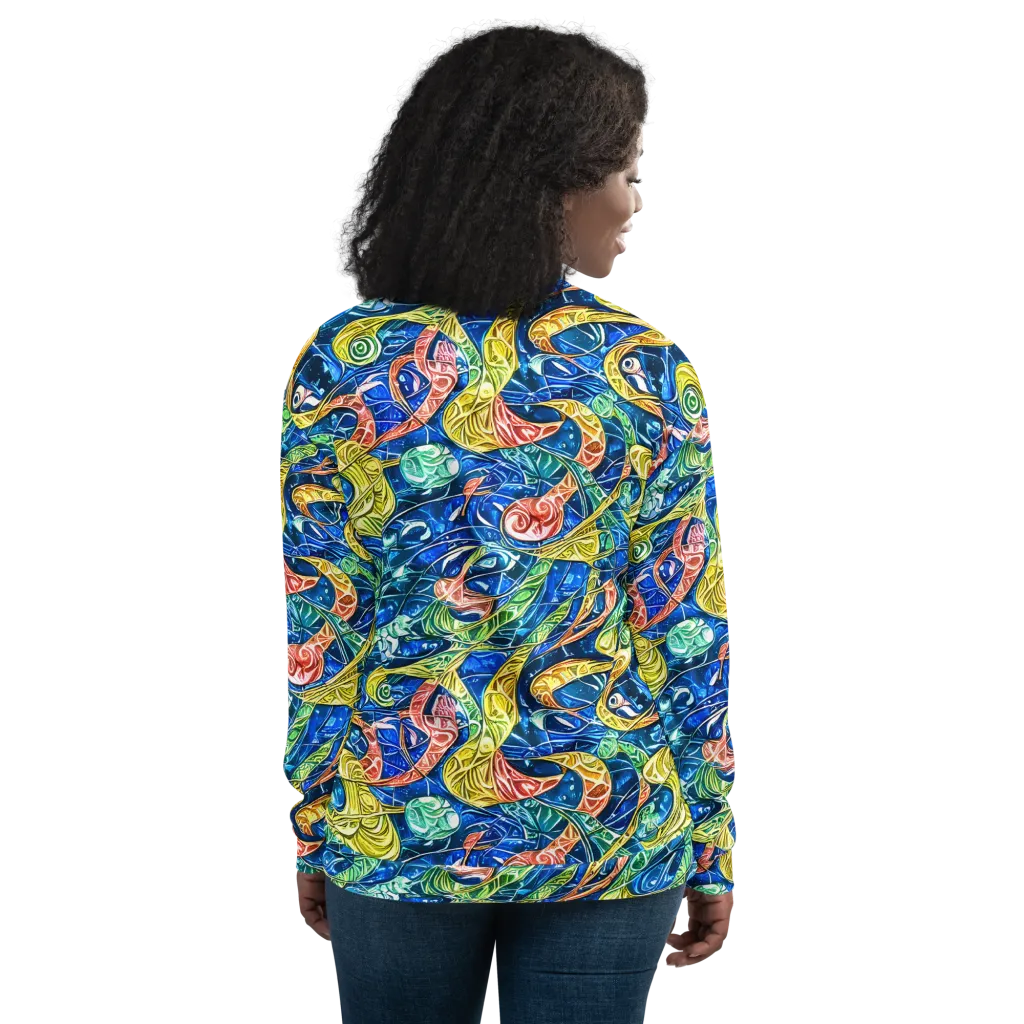 Sonic Tide on Bomber Jacket — Back