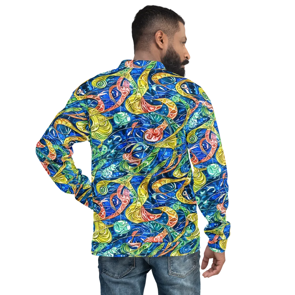 Sonic Tide on Bomber Jacket — Back