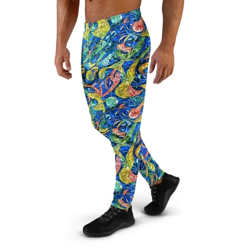 Sonic Tide on a Men's Joggers