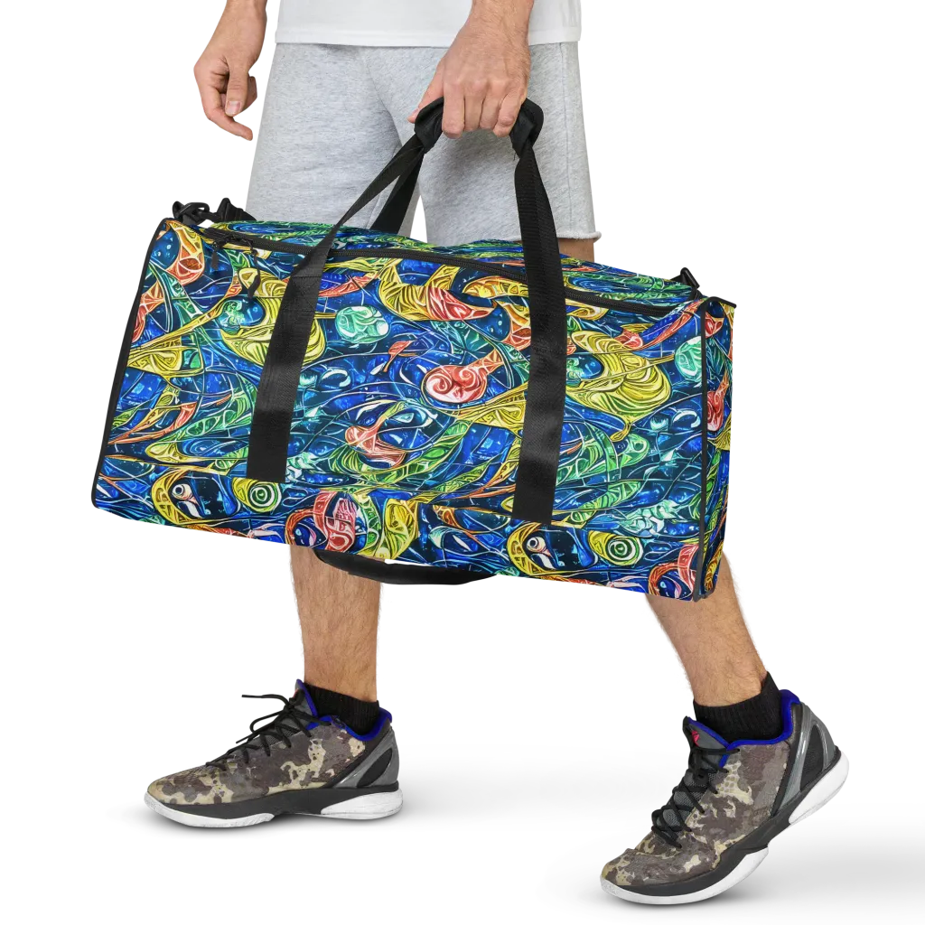 Sonic Tide on Duffle Bag — Front