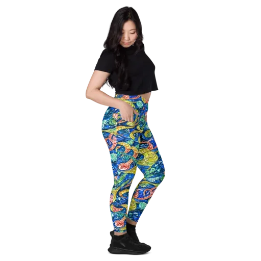 Sonic Tide on a Leggings with Pockets