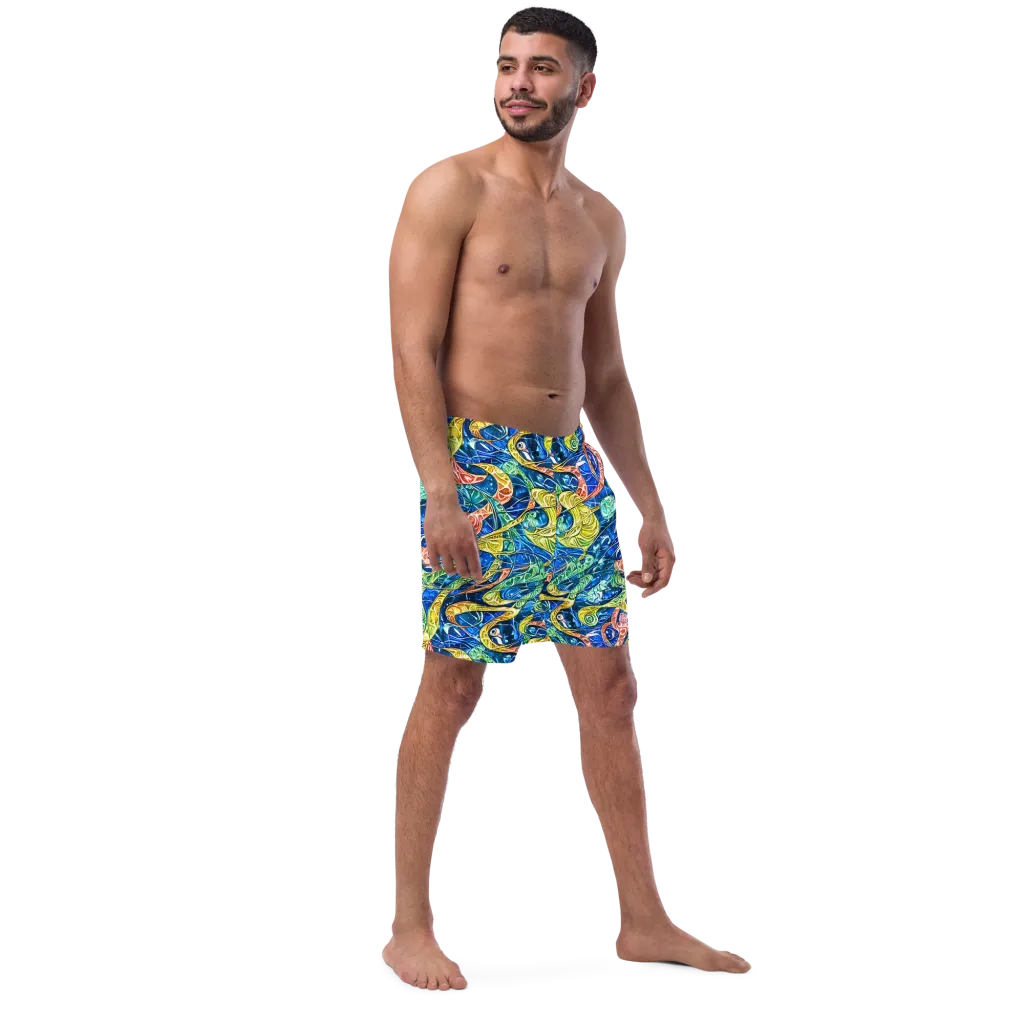 Sonic Tide on Swim Trunks — Right Front