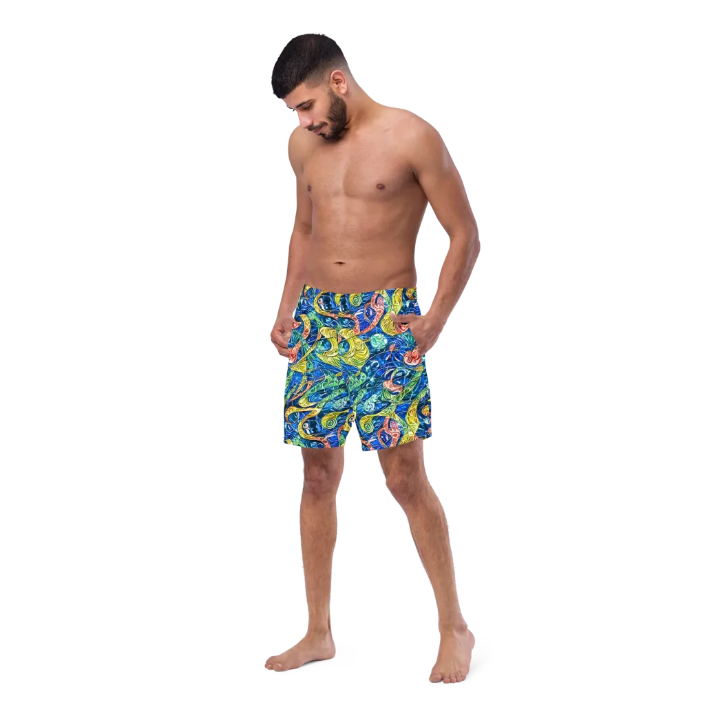 Sonic Tide on Swim Trunks — Left Front