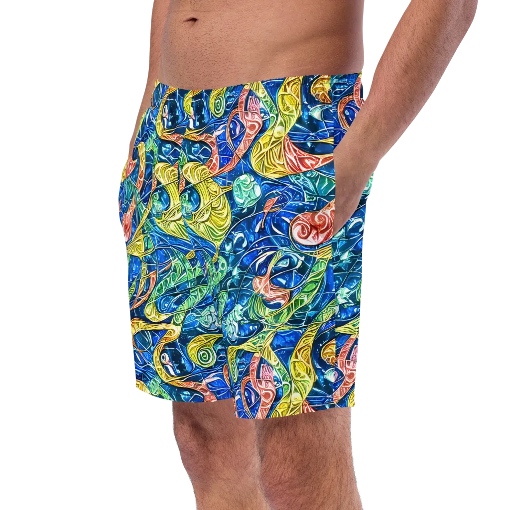 Sonic Tide on Swim Trunks — Left Front