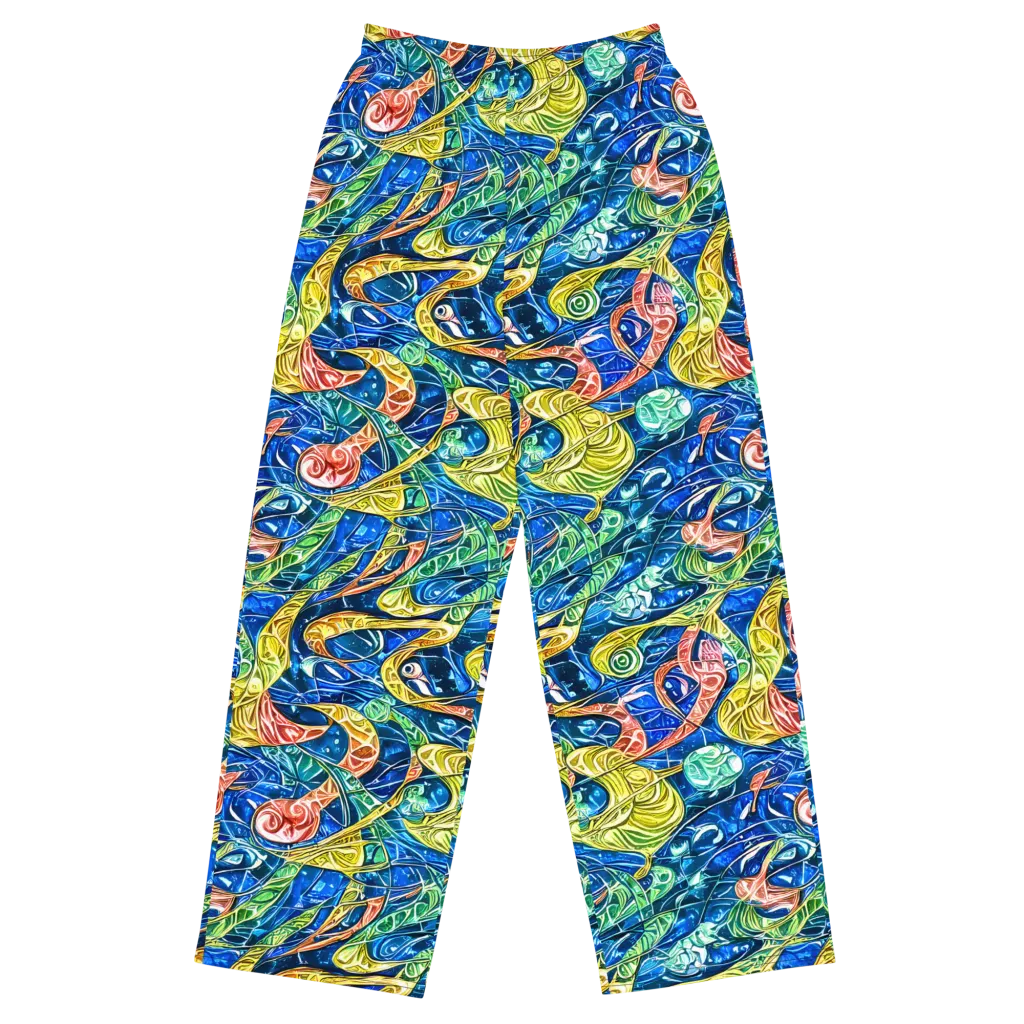 Sonic Tide on Wide-Leg Pants — Front