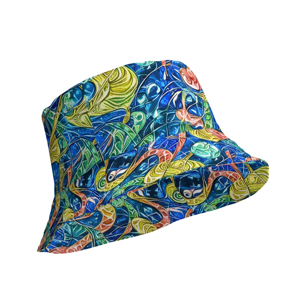Sonic Tide on Reversible Bucket Hat — Product details Outside