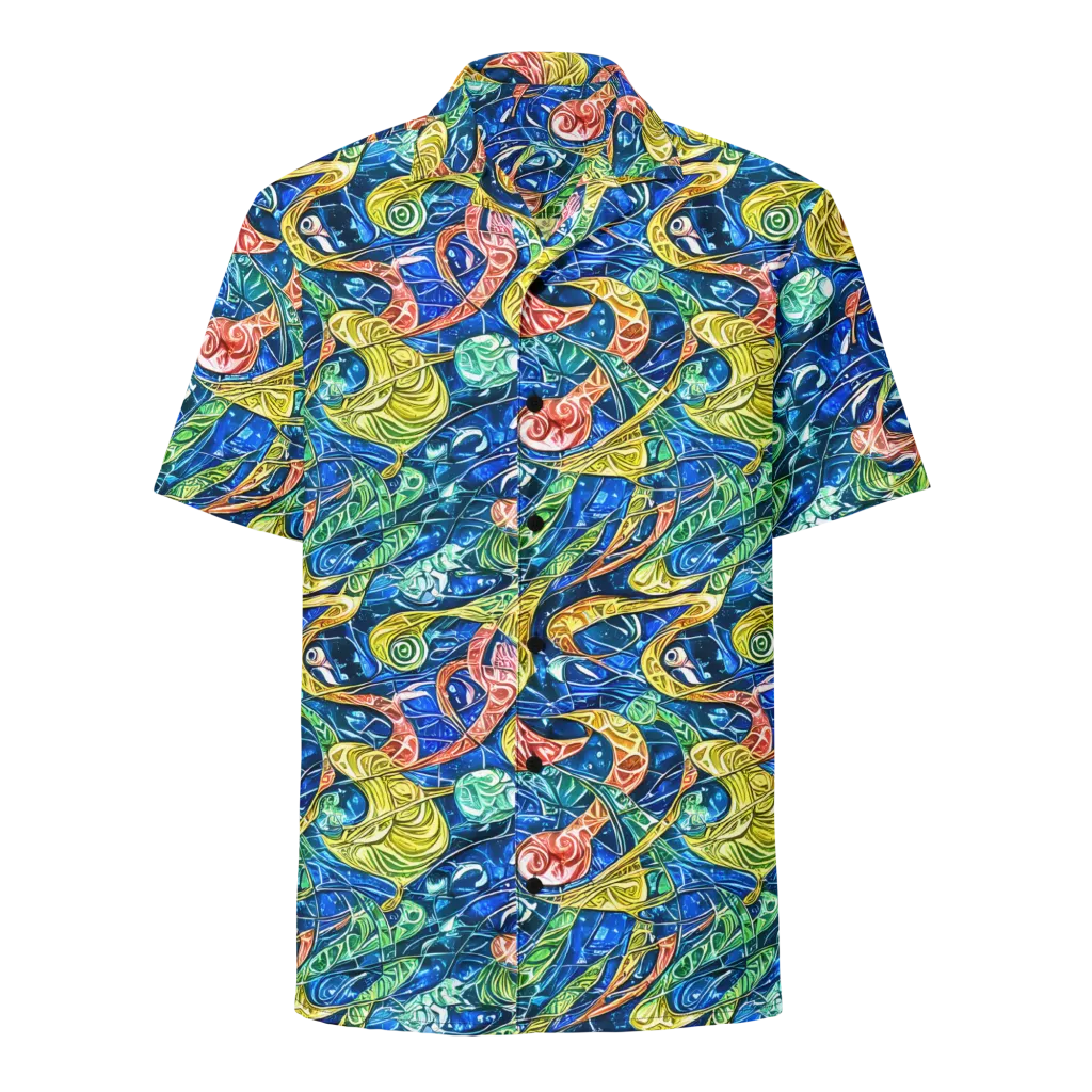 Sonic Tide on Button Shirt — Front