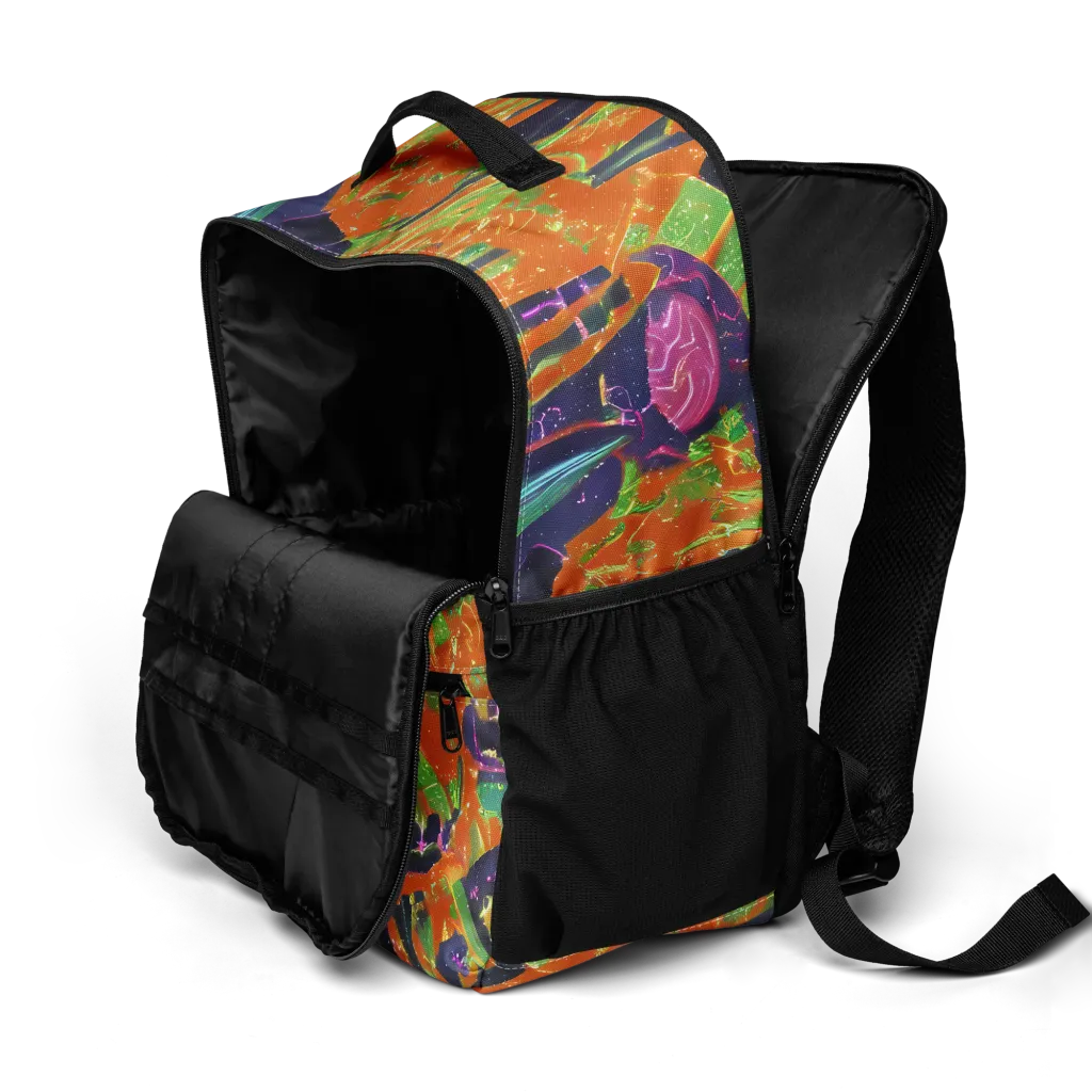 Starlit Static on Utility Backpack — Product details 2