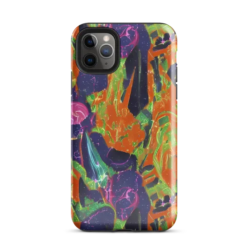 Starlit Static on a Tough Case for iPhone®