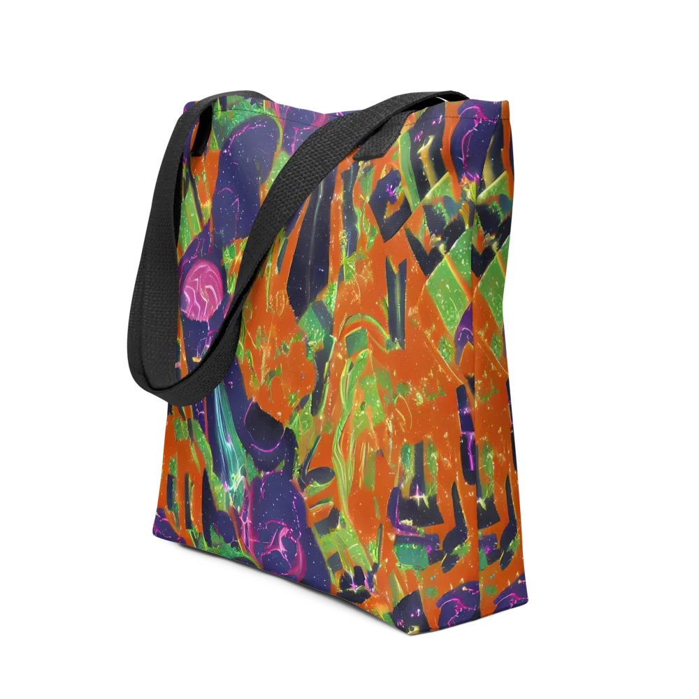Starlit Static on Tote Bag — Front