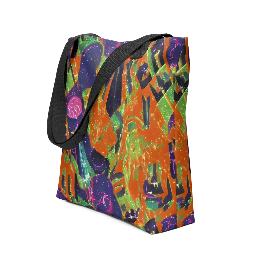 Starlit Static on Tote Bag — Front