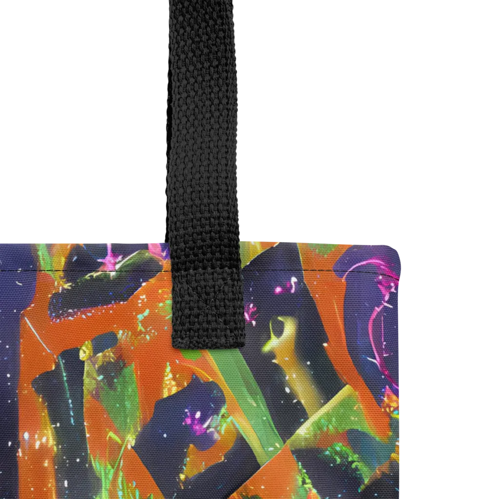 Starlit Static on Tote Bag — Product details