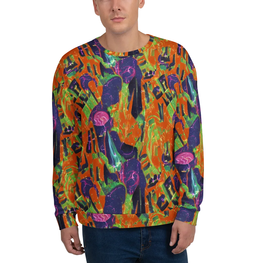 Starlit Static on Sweatshirt — Front