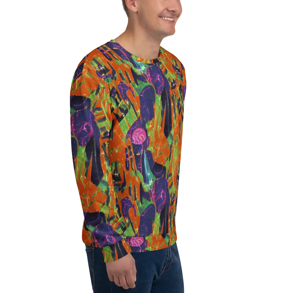 Starlit Static on Sweatshirt — Right Front