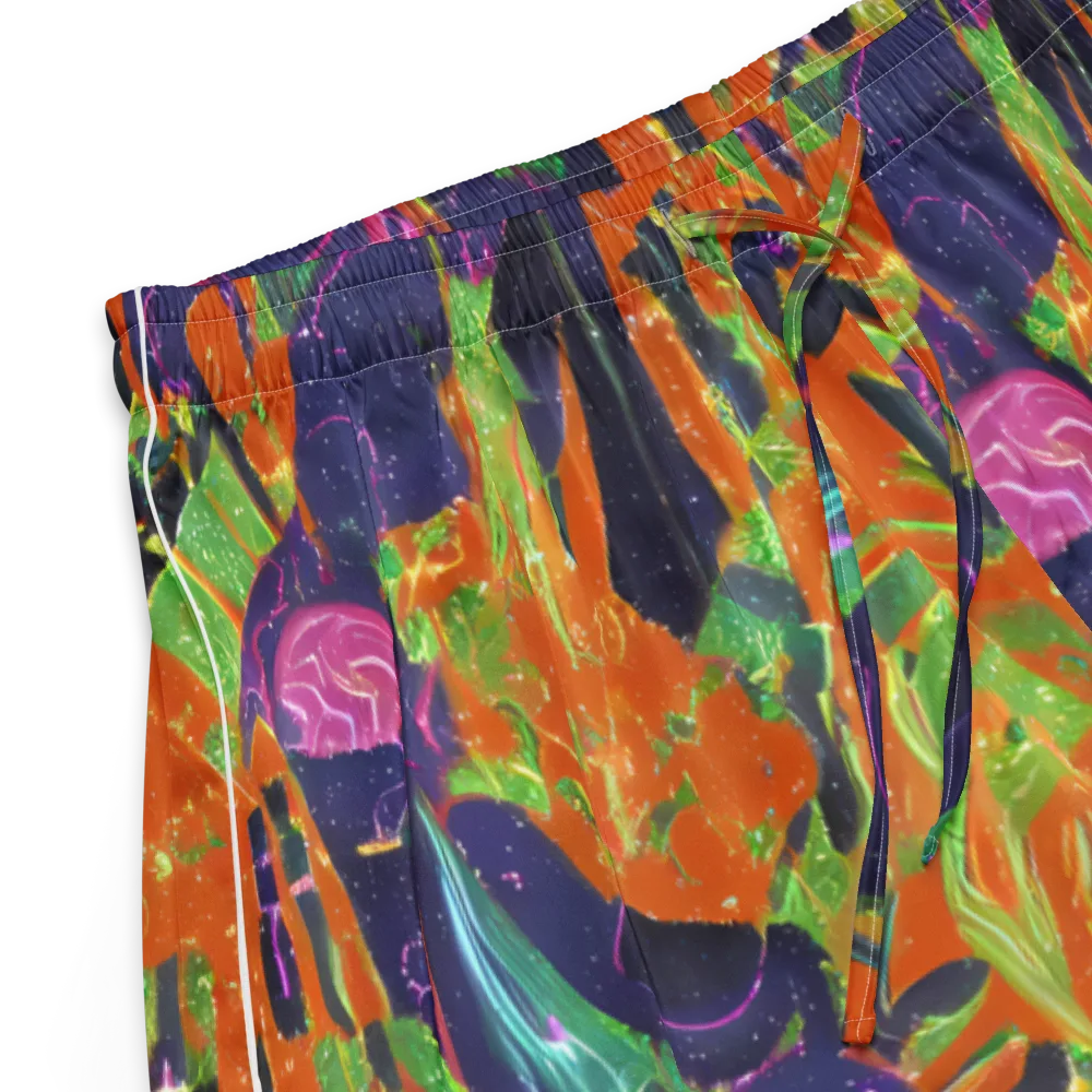 Starlit Static on Women's Pajama Shorts — Product details