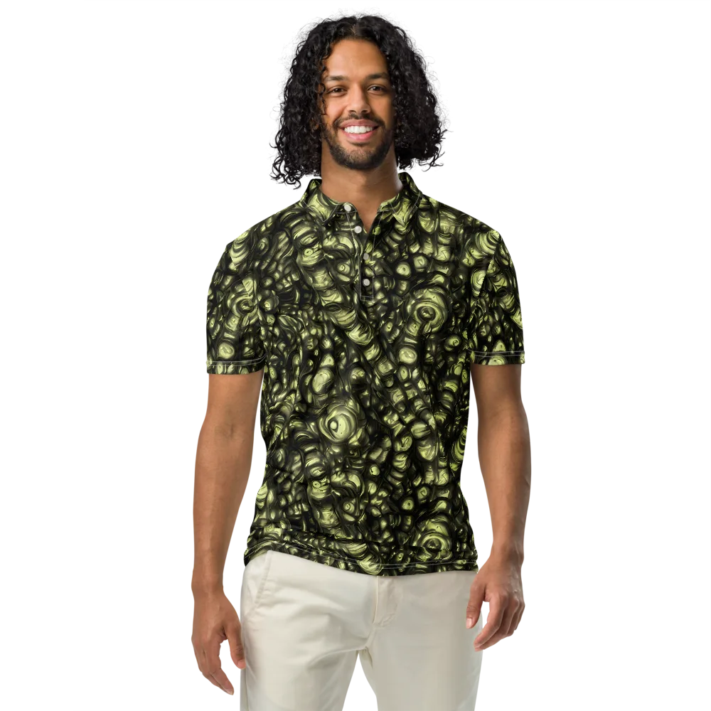 Mossfire on Men's Slim Fit Polo Shirt — Front
