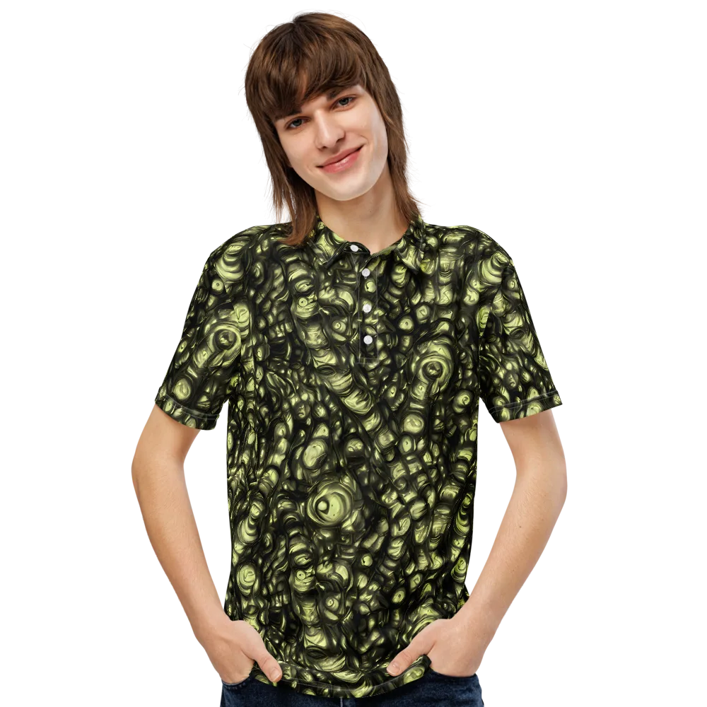 Mossfire on Men's Slim Fit Polo Shirt — Front