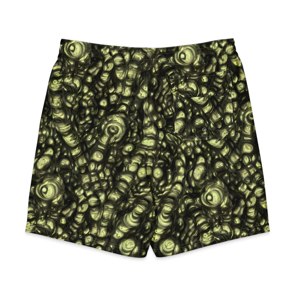 Mossfire on Men's Board Shorts — Back